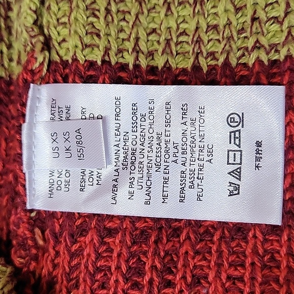 Urban Outfitters Striped Oversized Cardigan US XS NWOT - Picture 11 of 12